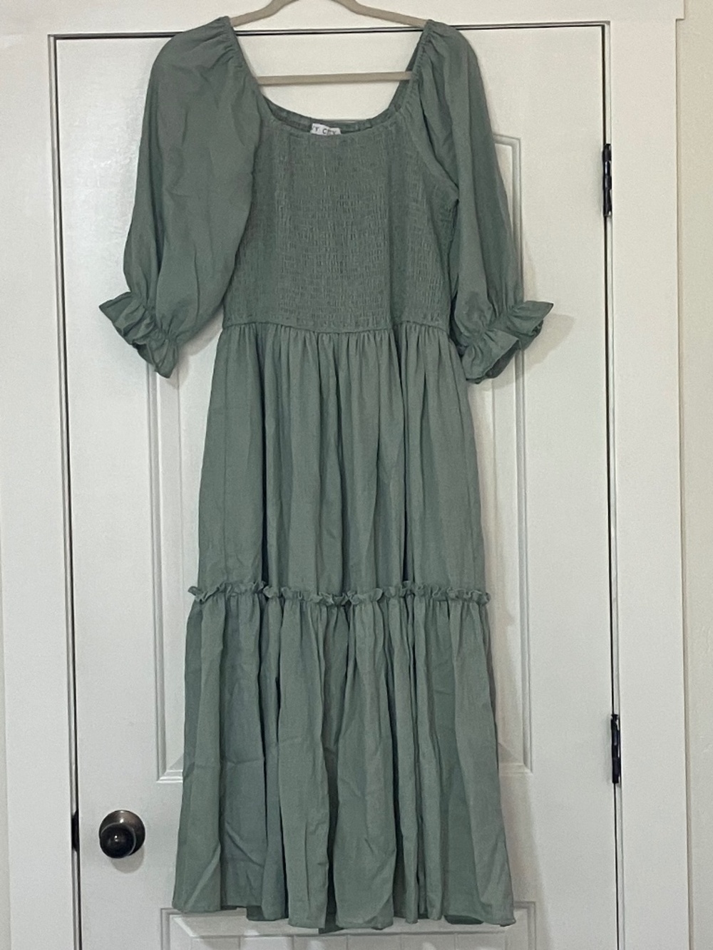 Ivy City Lani Eucalyptus dress
